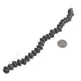 Silver Plated Bali Style Beads 12mm