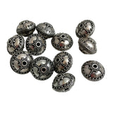 pewter rondelle veads