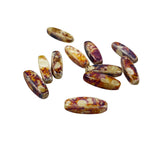 Czech Picasso Glass Beads