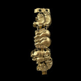 Gold Pig Slide Vintage Bracelet