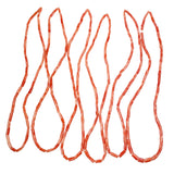 pink coral tubes natural beads
