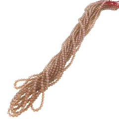 Rose Moonstone 3mm Round Beads Gemstone