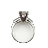 Art Deco Diamond Platinum Wedding Ring