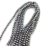 Silver Freshwater Potato Pearls 4mm