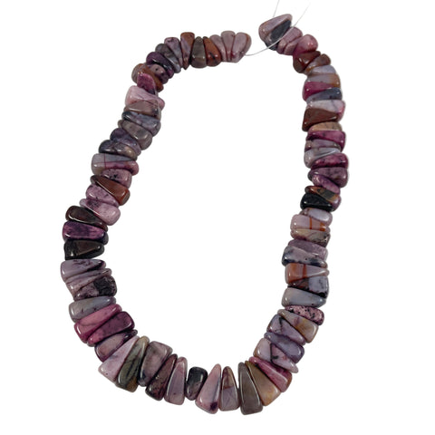 Purple Crazy Agate Beads 15mm