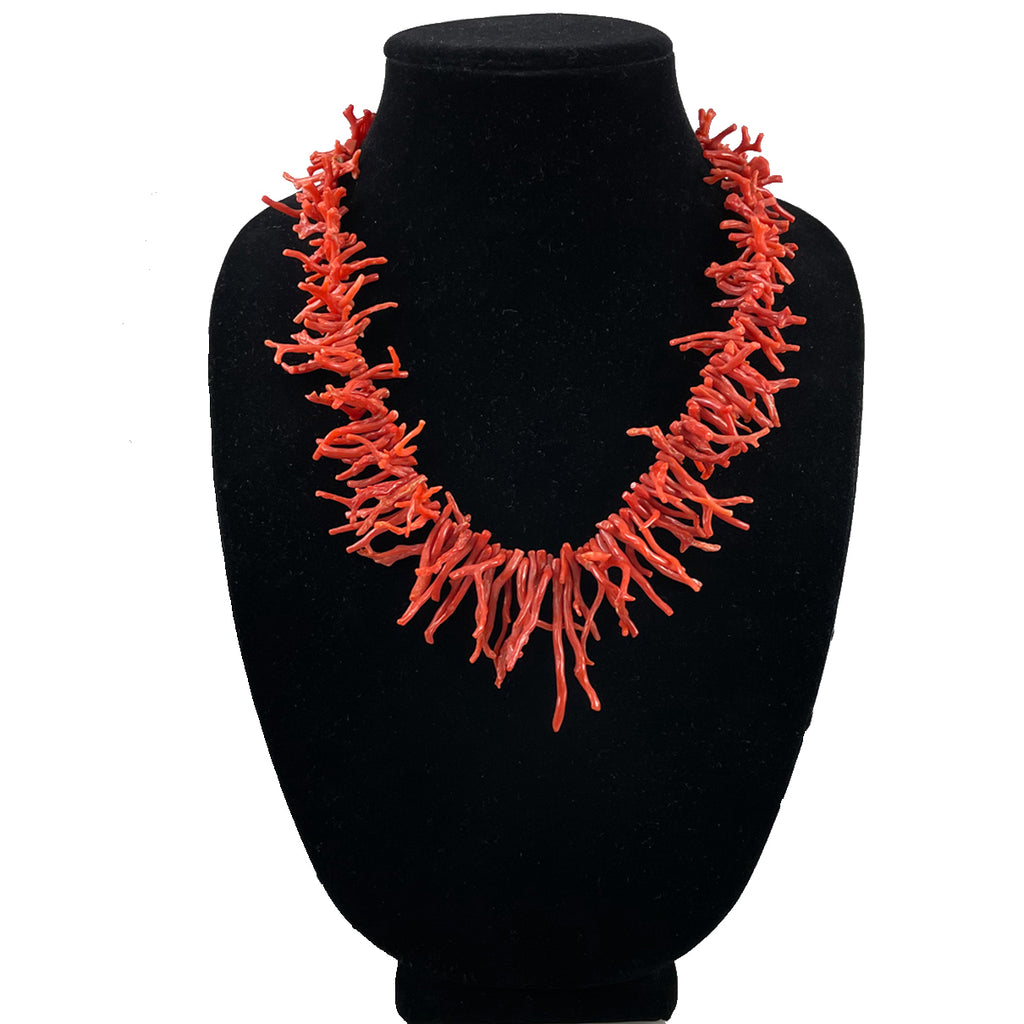 Natural Coral Necklaces, Coral Branches Necklace
