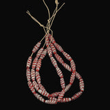 Red Feather African Trade Beads Antique