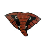 Lee Sands Red Coral Elephant Brooch
