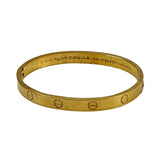 1970 Charles Revson Aldo Cipullo Love Bracelet 1970 Gold Plated