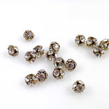 Crystal Rhinestone Beads Balls 6mm