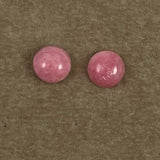 Pink Rhodochrosite Gemstone Cabochons 