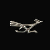 Francis Jones Roadrunner Silver Brooch Vintage
