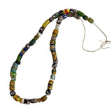 African Sandcast Mixed Trade Beads Necklace