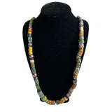 African Sandcast Mixed Trade Beads Necklace