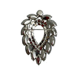 Sarah Coventry Blue Lagoon Rhinestone Brooch AB Blue