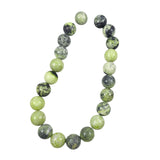 Large Serpentine 18mm Round Beads New Jade