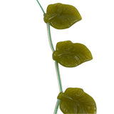 Serpentine New Jade Green Leaf Beads