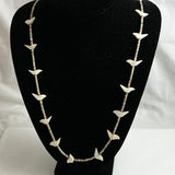 Zuni Fetish Shell Heishi Vintage Necklace