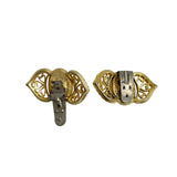 Gold & Pearl Vintage Shoe Clips 1950's