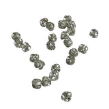 ilver Plated Full Crystal AB Rhinestone Balls 6mm