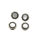 Art Deco Mother of Pearl Snap Cufflinks