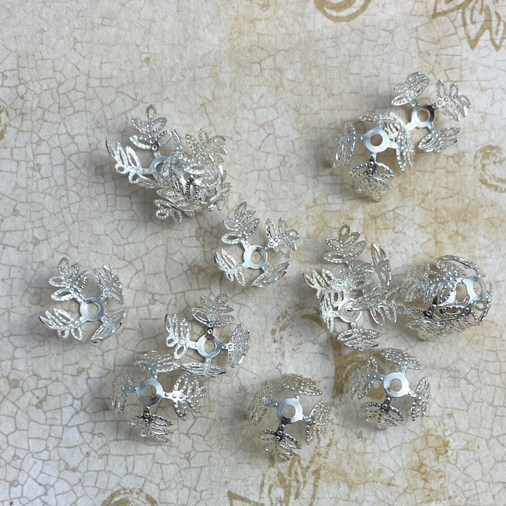 Vintage Lucite Skull Beads