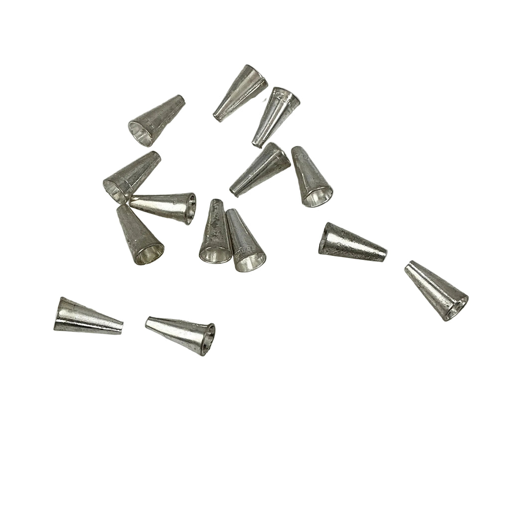 Silver Plated Cones Jewelry Finding