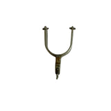Silver Plated Engraved Western Spur Pendant