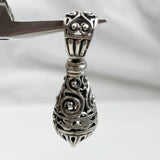 Vintage silver Bali pendant