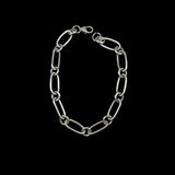 Sterling Silver Paper Clip Link Bracelet