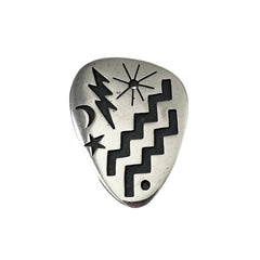 Sterling Pendant Brooch Pendant Signed FCM Eagle 3