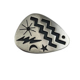 Sterling Pendant Brooch Pendant Signed FCM Eagle 3