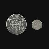 Dellapina Sterling  Brooch & Pendant Signed Vintage Peru