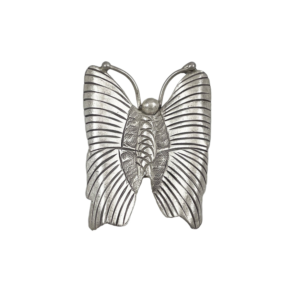 Handmade Sterling Silver Butterfly Pendant