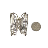 Handmade Sterling Silver Butterfly Pendant