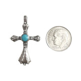 Sterling Silver Engraved Cross Pendant