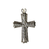 Sterling Silver Cross with Turquoise Dove