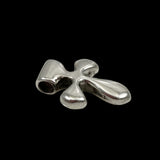 Sterling Cross Pendant Vintage Mexican Silver