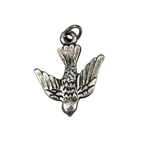 Sterling Descending Dove Religous Charm by Andrea