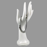 Sterling Silver Heart Charm Bracelet Vintage