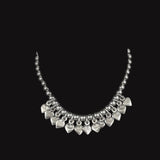 Sterling Silver Heart Charm Bracelet Vintage