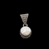 Bali Sterling Silver Pearl Pendant