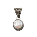 Bali Sterling Silver Pearl Pendant