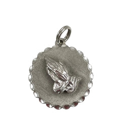 Sterling Silver Praying Hands Charm by Beau