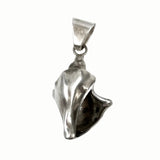 Sterling Shell Pendant Mexican Silver