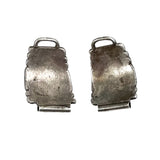 Turquoise & Silver Watch Band Tips Navajo