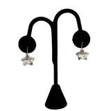 Sterling Silver Star Earrings Mexico 