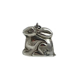 Sterling Silver Bunny Rabbit Vintage Pendant