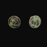 Sterling Silver Gemstone Cufflinks Mexico Vintage