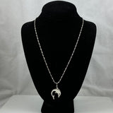 Dolphin Sterling Silver Pendant Necklace CITLALI Mexico
